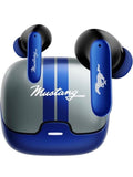 Mustang Premium TWS Wireless Earbuds with Deep Bass, Touch Control & Long Battery Backup (Blue)