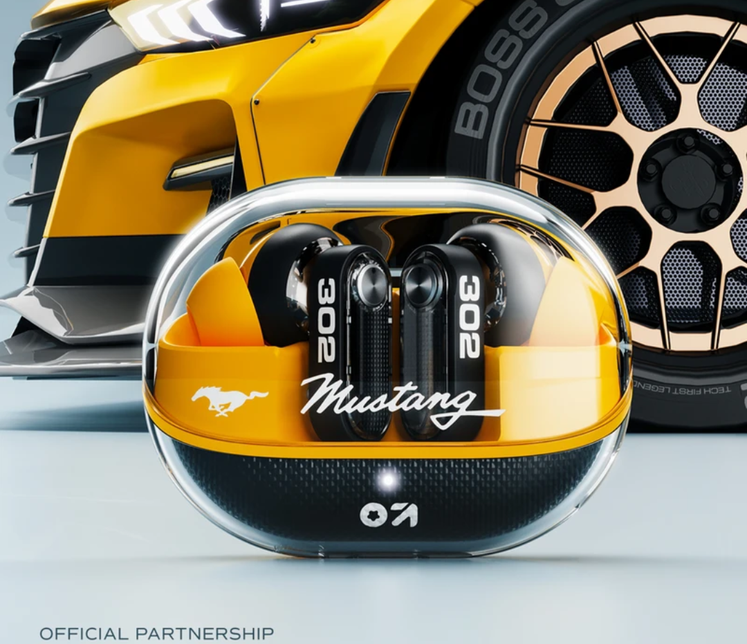Mustang 302 Gaming Earbuds – Premium Transparent Design | Deep Bass | Bluetooth 5.4